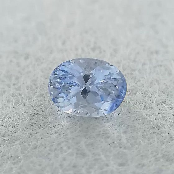 0.82ct Blue Sapphire Oval Cut