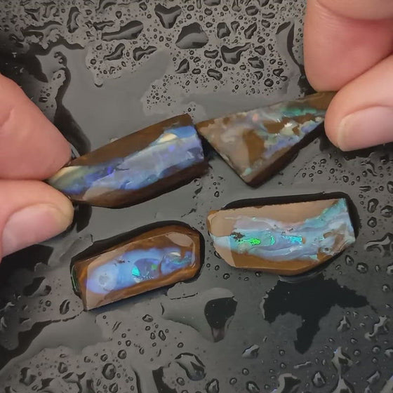 65.3ct TW Boulder Opal Rub Parcel