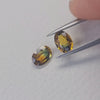 2.51ct TW Parti Sapphire Oval Cut Pair