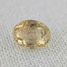  1.07ct Pale Yellow Golden Tourmaline 7x5mm Oval Cut