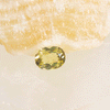 .65ct Chrysoberyl yellow oval cut loose gem stone, gorgeous clear yellow stone suitable for fashionable jewellery