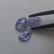  11.98ct TW Rose Cut Tanzanite Parcel