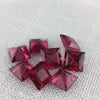 4.67ct Purple Mauve Garnet Square Cut