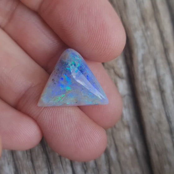 9.60ct Triangular Opal Cabochon