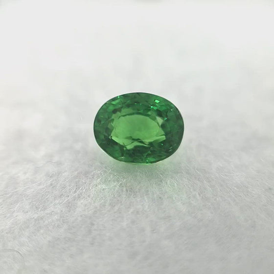 Top Grade 2.07ct Oval Cut Tsavorite Garnet