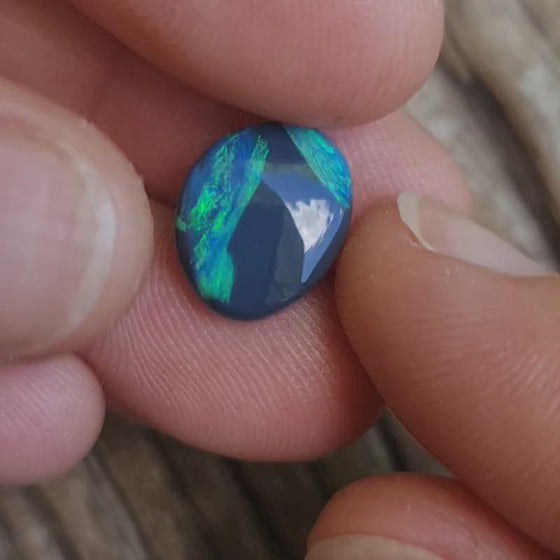 4.08ct Freeform Black Opal