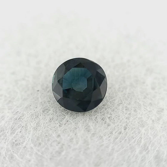 0.80ct Blue Sapphire Round Cut
