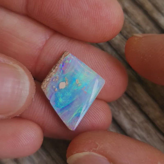 6.12ct Freeform Opalized Wood/Pipe Opal