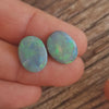4.70ct Black Opal Pair Oval Cut