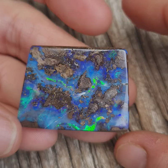 81.09ct Free-form Boulder Opal