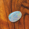 3.46ct White Australian Opal Cabochon