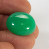 27.79ct QLD Chrysoprase Round Cabochon