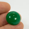 20.63ct QLD Chrysoprase Round Cabochon