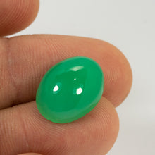  8.24ct QLD Chrysoprase Oval Cabochon