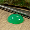 8.24ct QLD Chrysoprase Oval Cabochon