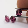 4.32ct TW Rhodolite Garnet Oval Cut Set