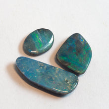  3pc 3.80ct TW Australian Boulder Opal Lot