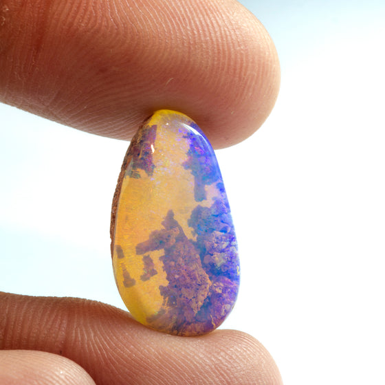 8.04ct Free-form Australian Jelly/Boulder Opal Cabochon