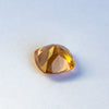 This lovely natural zircon has a sublte light yellow/orange tone and great sparkle from an excellent cut.