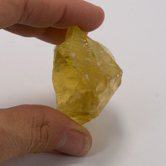 372ct Lemon Quartz Facet Grade Rough