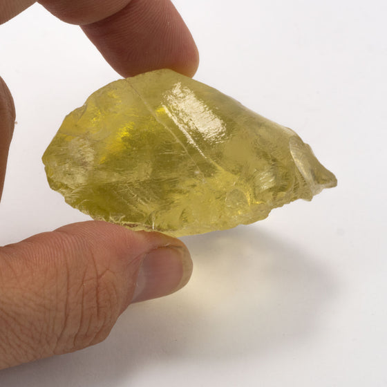 309ct Lemon Quartz Facet Grade Rough