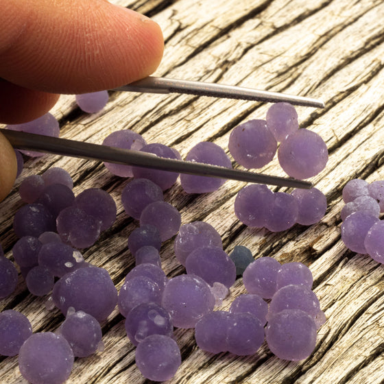 15ct Grape Agate Rough Parcel