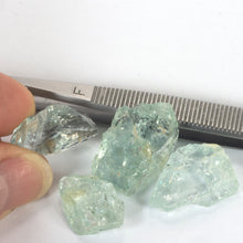  54.5ct Light Blue Aquamarine Rough Parcel