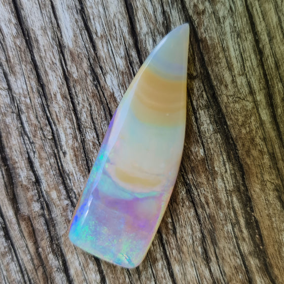 35.2ct Boulder Opal Free-Form Cabochon Cut