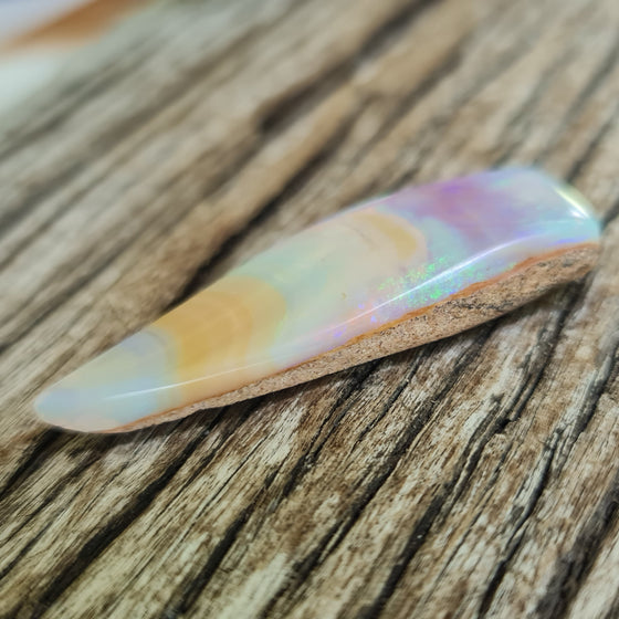 35.2ct Boulder Opal Free-Form Cabochon Cut