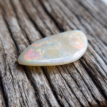  19.80ct White Opal Free-form Cabochon