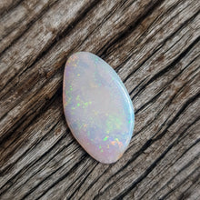  7.63ct White Opal Free-form Cabochon