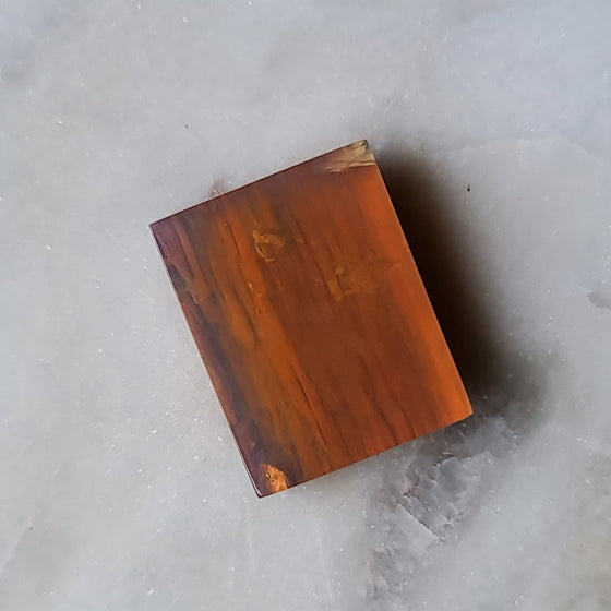 24.05ct Opalized Wood/Pipe Opal Rectangular