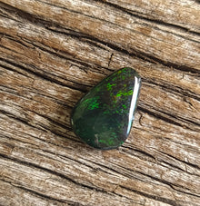  2.90ct Black Opal Pear Shape