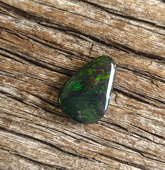 2.90ct Black Opal Pear Shape