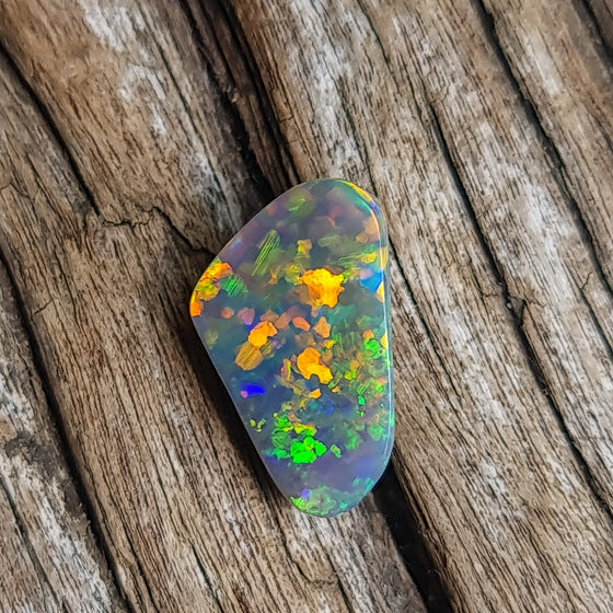 4.14ct Semi-Black Opal Free-form