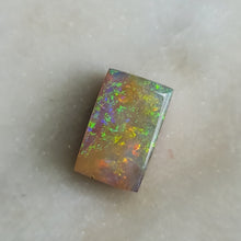  7.47ct Opalized Wood/Pipe Opal Rectangular Cut