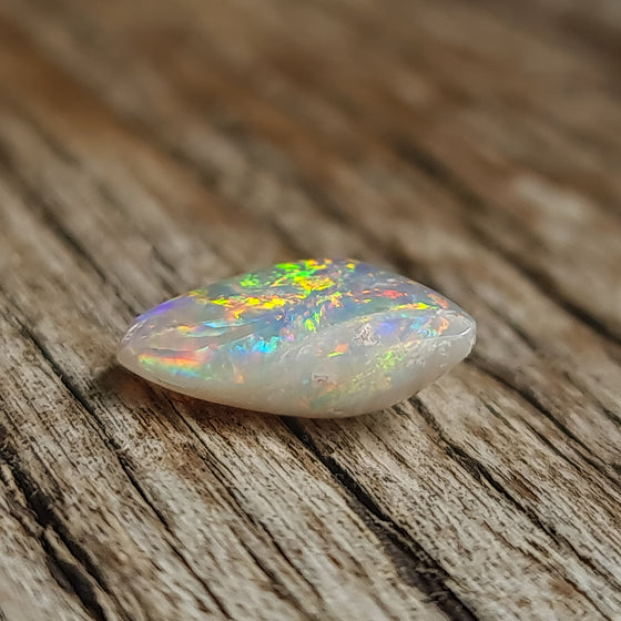 4.53ct Free-form White Opal Cabochon