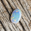 4.94ct Semi-Black Opal Oval Cabochon