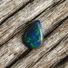  1.03ct Black Opal Pear Cut