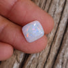 1.70ct White Opal Cushion Cut