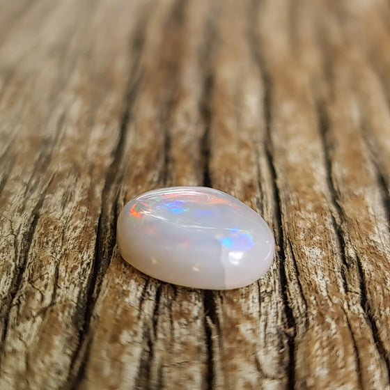 4.61ct Teardrop White Opal