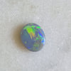 0.90ct Semi Black Opal Oval Cut