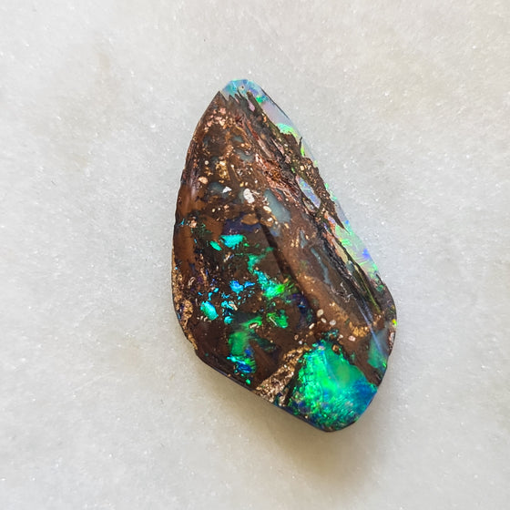 6.50ct Freeform Opalized Wood/Pipe Opal
