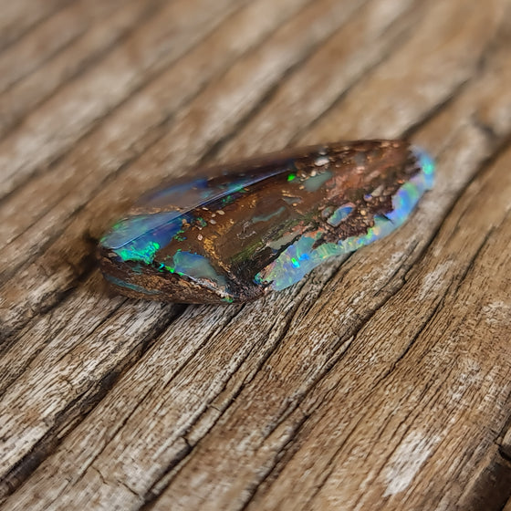 6.50ct Freeform Opalized Wood/Pipe Opal