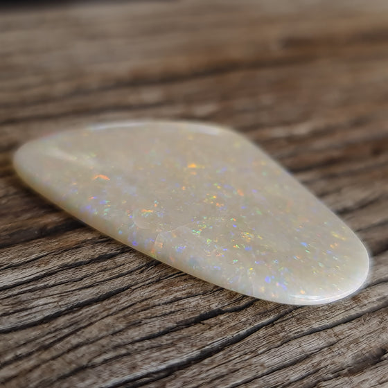 56.7ct Freeform White Opal