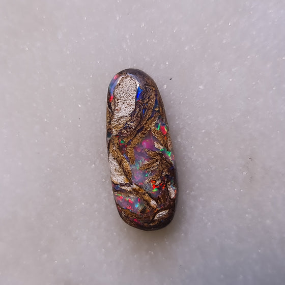 6.65ct Freeform Opalized Wood/Pipe Opal