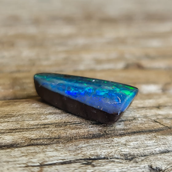 10.83ct Boulder Opal Triangular Cut
