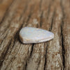 4.96ct White Opal Trilliant Cut