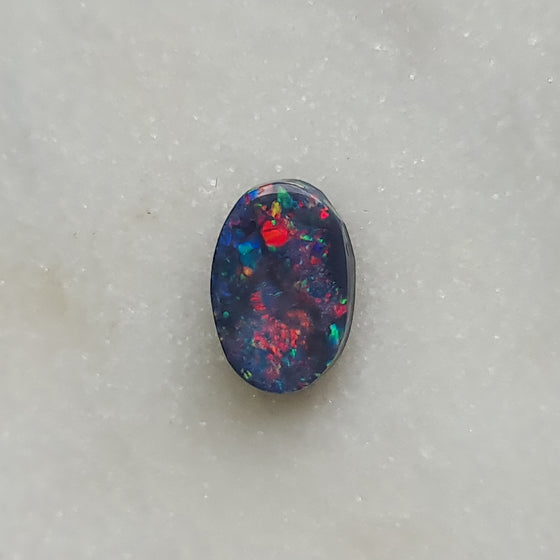 1.40ct Black Opal Oval Cut