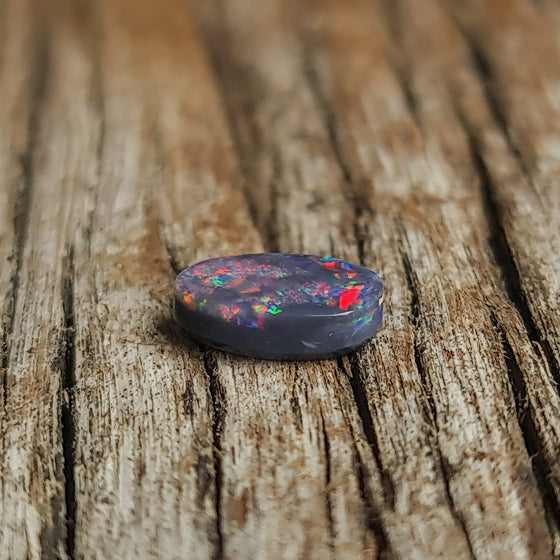 1.40ct Black Opal Oval Cut